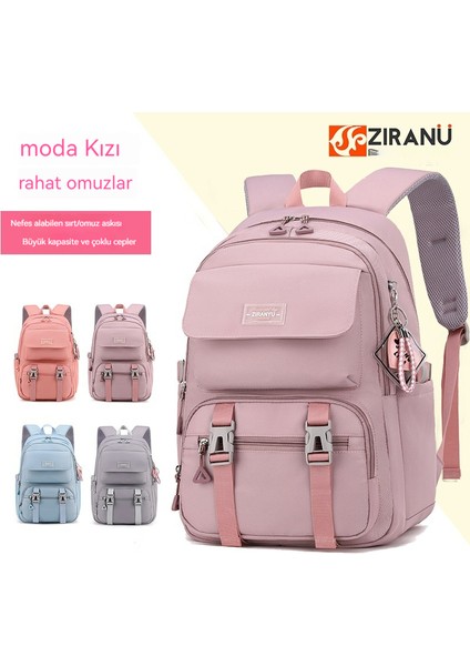 Kız Ortaokul Okul Çantası/lise Öğrencisi Büyük Kapasiteli Sırt Çantası/üniversite Öğrencisi Hafif Sırt Çantası Y262 (Yurt Dışından) indirimleri