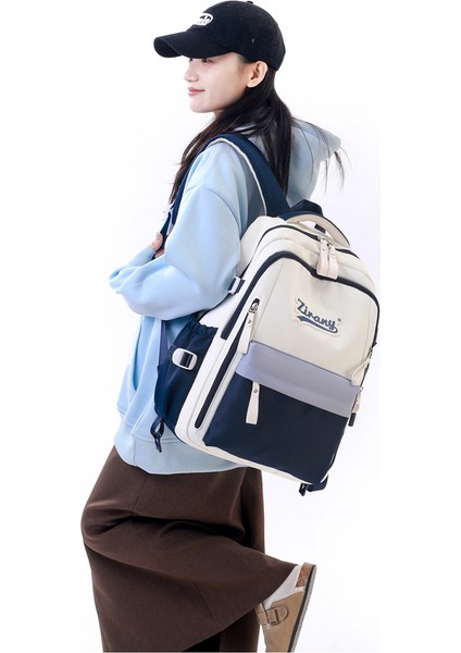 Kız Ortaokul Okul Çantası/lise Öğrencisi Büyük Kapasiteli Sırt Çantası/üniversite Öğrencisi Hafif Sırt Çantası Y268 (Yurt Dışından) indirimleri