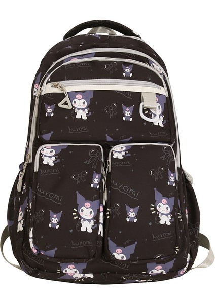 Su Geçirmez Büyük Kapasiteli Lise Üniversite Öğrencisi Sırt Çantası/sevimli Karikatür Ortaokul Okul Çantası Y281 (Yurt Dışından)