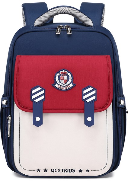 Çocuk Omurga Koruyucu Az Yük Taşıma Omuz Çantası/ilköğretim Okulları Için Hafif Büyük Kapasiteli Çanta Y282 (Yurt Dışından)