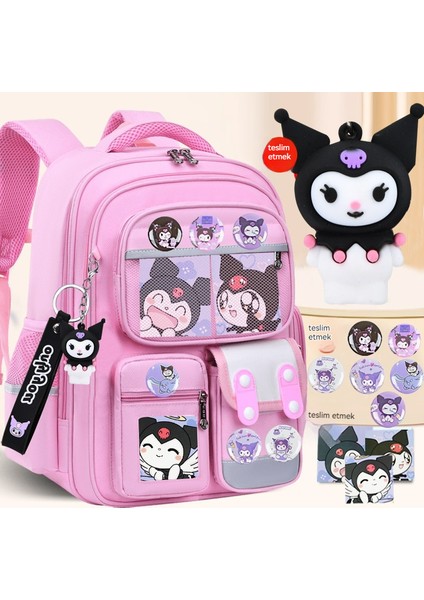 Kız Omurga Yükü Azaltıcı Çocuk Omuz Çantası/ilkokul Okul Çantası/ortaokul Öğrencisi Büyük Kapasiteli Sırt Çantası Y257 (Yurt Dışından)