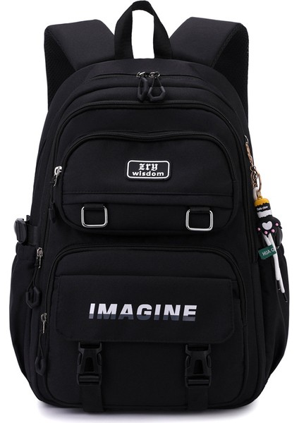 Kız Ortaokul Okul Çantası/lise Öğrencisi Büyük Kapasiteli Sırt Çantası/üniversite Öğrencisi Hafif Sırt Çantası Y264 (Yurt Dışından)