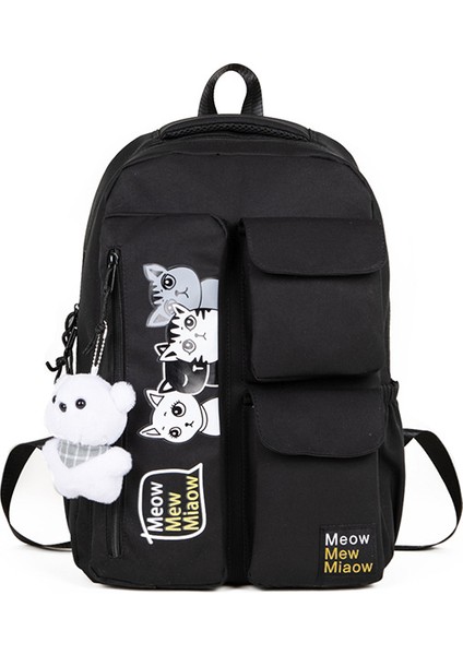 Kız Ortaokul Okul Çantası/lise Öğrencisi Büyük Kapasiteli Sırt Çantası/üniversite Öğrencisi Hafif Sırt Çantası Y301 (Yurt Dışından)