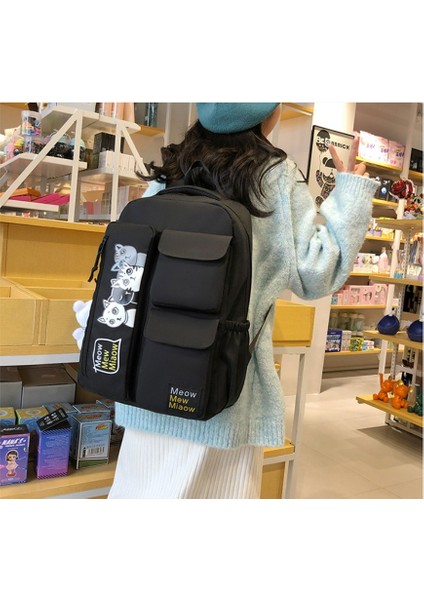 Kız Ortaokul Okul Çantası/lise Öğrencisi Büyük Kapasiteli Sırt Çantası/üniversite Öğrencisi Hafif Sırt Çantası Y301 (Yurt Dışından) fiyatları