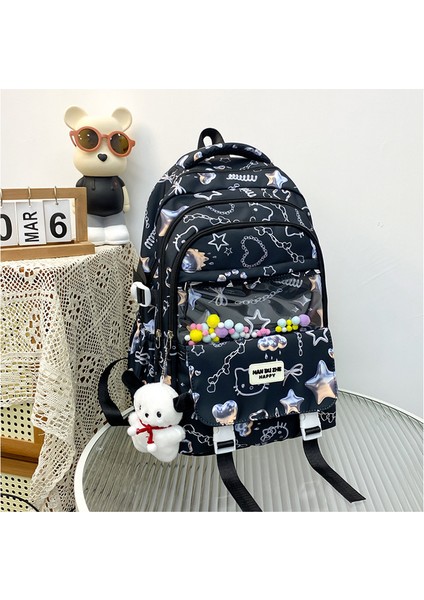 Kız Ortaokul Okul Çantası/lise Öğrencisi Büyük Kapasiteli Sırt Çantası/üniversite Öğrencisi Hafif Sırt Çantası Y306 (Yurt Dışından) fiyatları