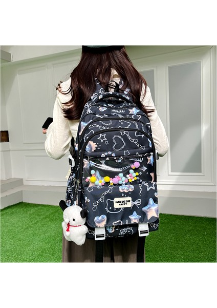 Kız Ortaokul Okul Çantası/lise Öğrencisi Büyük Kapasiteli Sırt Çantası/üniversite Öğrencisi Hafif Sırt Çantası Y306 (Yurt Dışından) modelleri