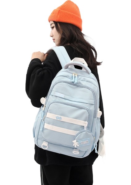 Kız Ortaokul Okul Çantası/lise Öğrencisi Büyük Kapasiteli Sırt Çantası/üniversite Öğrencisi Hafif Sırt Çantası Y263 (Yurt Dışından) fırsatları