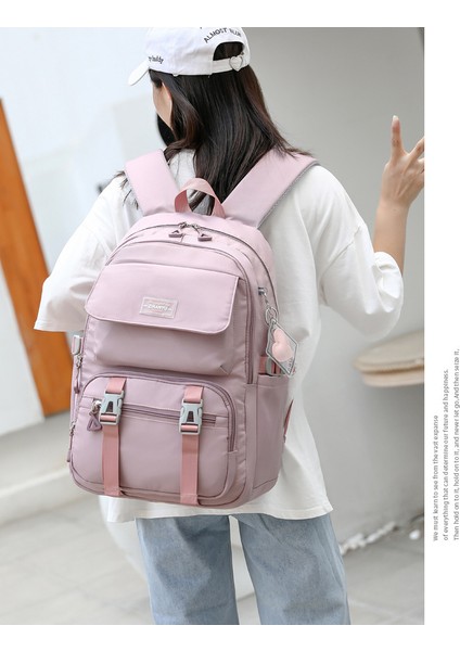 Kız Ortaokul Okul Çantası/lise Öğrencisi Büyük Kapasiteli Sırt Çantası/üniversite Öğrencisi Hafif Sırt Çantası Y262 (Yurt Dışından) fiyatları