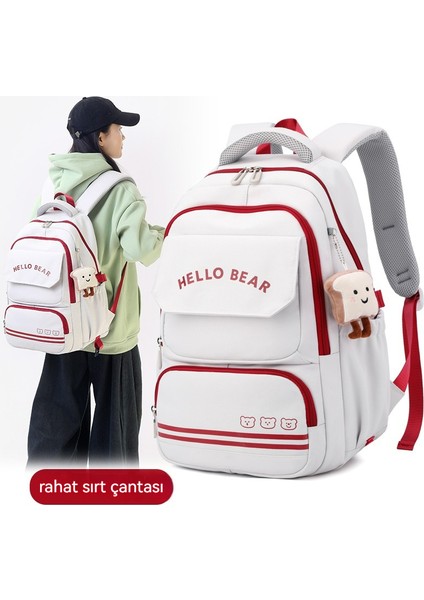Kız Ortaokul Okul Çantası/lise Öğrencisi Büyük Kapasiteli Sırt Çantası/üniversite Öğrencisi Hafif Sırt Çantası Y276 (Yurt Dışından) fiyatları