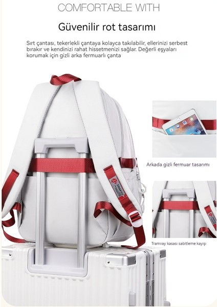 Kız Ortaokul Okul Çantası/lise Öğrencisi Büyük Kapasiteli Sırt Çantası/üniversite Öğrencisi Hafif Sırt Çantası Y276 (Yurt Dışından) modelleri