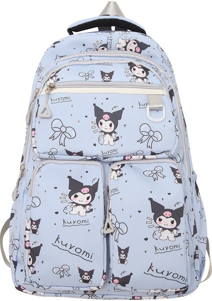 Su Geçirmez Büyük Kapasiteli Lise Üniversite Öğrencisi Sırt Çantası/sevimli Karikatür Ortaokul Okul Çantası Y281 (Yurt Dışından)