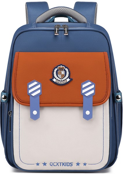 Çocuk Omurga Koruyucu Az Yük Taşıma Omuz Çantası/ilköğretim Okulları Için Hafif Büyük Kapasiteli Çanta Y282 (Yurt Dışından)