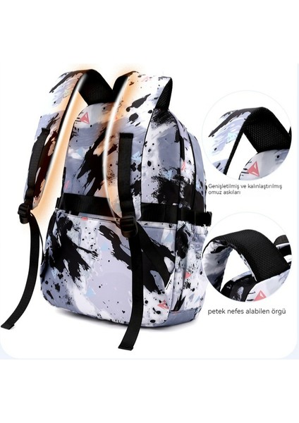 Kız Ortaokul Okul Çantası/lise Öğrencisi Büyük Kapasiteli Sırt Çantası/üniversite Öğrencisi Hafif Sırt Çantası Y277 (Yurt Dışından) fiyatları