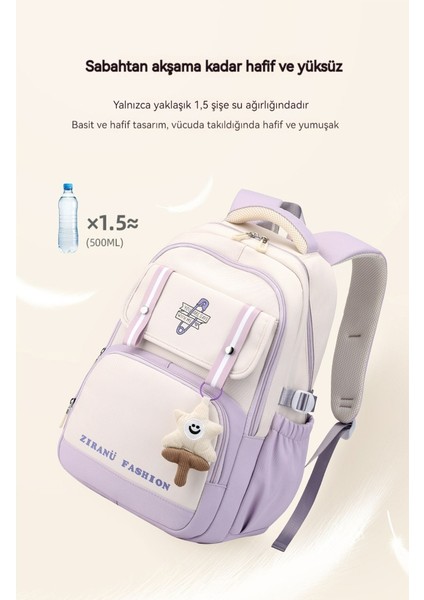 Kız Ortaokul Okul Çantası/lise Öğrencisi Büyük Kapasiteli Sırt Çantası/üniversite Öğrencisi Hafif Sırt Çantası Y265 (Yurt Dışından) fırsatları