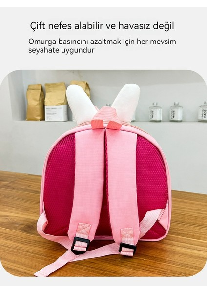 Çizgi Filmli Küçük Tavşan Çocuk Sırt Çantası / Moda Yeni Anaokulu Sırt Çantası Y284 (Yurt Dışından) modelleri
