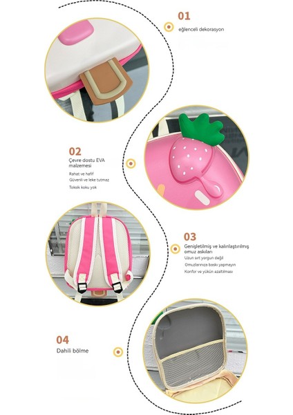 Yeni Sevimli Trend Çocuk Omuz Sırt Çantası/sevimli Anaokulu Okul Çantası Y288 (Yurt Dışından) fiyatları