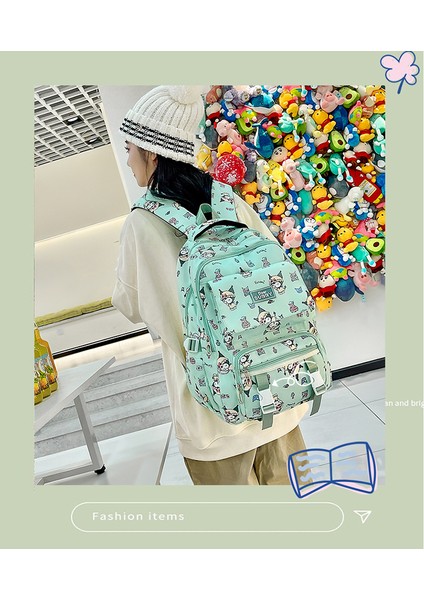 Yeni Kulomi Sırt Çantası Basit ve Sevimli Ilkokul ve Ortaokul Çantası Büyük Kapasiteli Lise Öğrencisi Sırt Çantası Üniversite Sırt Çantası Y283 (Yurt Dışından) fiyatları