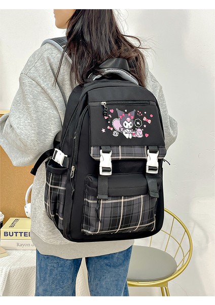 Culomi Ilkokul ve Ortaokul Öğrencisi Okul Çantası Sevimli Çizgi Kız Sırt Çantası Melody Büyük Kapasiteli Lise Öğrencisi Sırt Çantası Y294 (Yurt Dışından) fiyatları