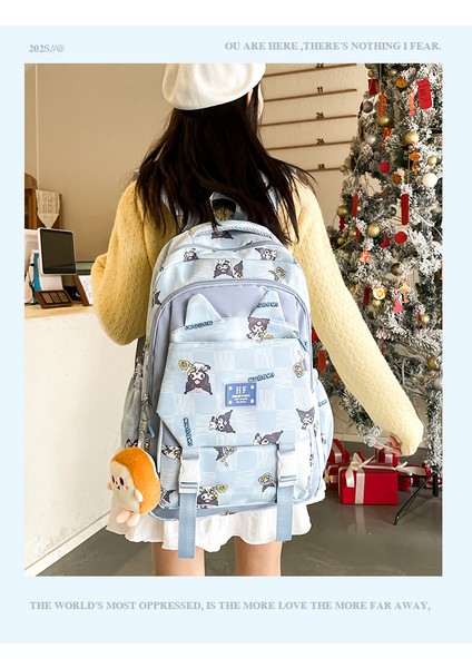 Kız Ortaokul Okul Çantası/lise Öğrencisi Büyük Kapasiteli Sırt Çantası/üniversite Öğrencisi Hafif Sırt Çantası Y296 (Yurt Dışından) fiyatları