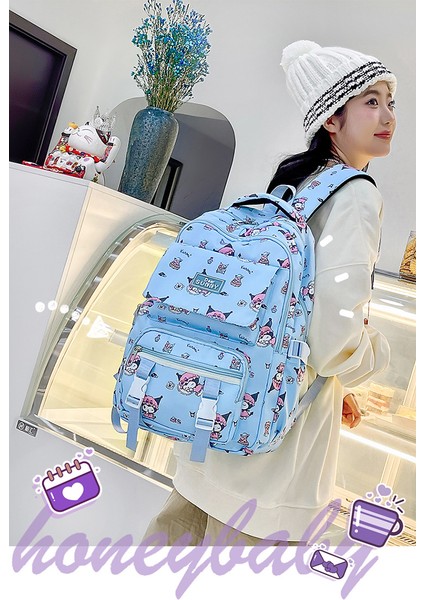 Yeni Kulomi Sırt Çantası Basit ve Sevimli Ilkokul ve Ortaokul Çantası Büyük Kapasiteli Lise Öğrencisi Sırt Çantası Üniversite Sırt Çantası Y283 (Yurt Dışından) fiyatları