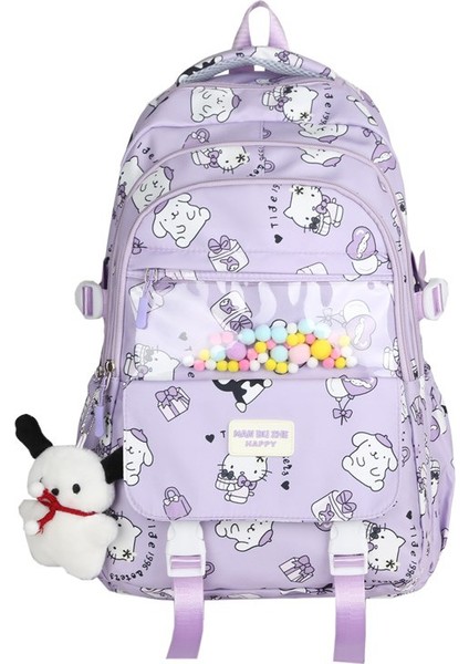 Kız Ortaokul Okul Çantası/lise Öğrencisi Büyük Kapasiteli Sırt Çantası/üniversite Öğrencisi Hafif Sırt Çantası Y306 (Yurt Dışından)