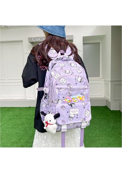 Kız Ortaokul Okul Çantası/lise Öğrencisi Büyük Kapasiteli Sırt Çantası/üniversite Öğrencisi Hafif Sırt Çantası Y306 (Yurt Dışından) modelleri