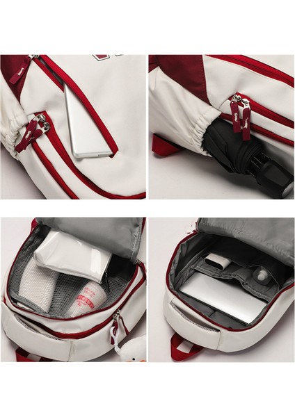 Moda Öğrenci Sırt Çantası Ortaokul Öğrenci Büyük Kapasiteli Sırt Çantası Kore Versiyonu Basit Lise Üniversite Öğrencisi Omuz Çantası Y311 (Yurt Dışından) fiyatları