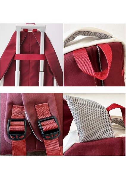 Moda Öğrenci Sırt Çantası Ortaokul Öğrenci Büyük Kapasiteli Sırt Çantası Kore Versiyonu Basit Lise Üniversite Öğrencisi Omuz Çantası Y311 (Yurt Dışından) modelleri