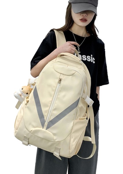 Yeni Sokak Tarzı Büyük Kapasiteli Okul Çantası Günlük Kullanıma Uygun Birleşik Omuz Çantası Genel Lise ve Üniversite Erkek ve Kadın Çantası Y312 (Yurt Dışından) fiyatları