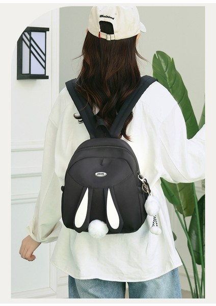 Yeni Sevimli Kız Sırt Çantası Ortaokul Lise Öğrencisi Okul Çantası Basit Vahşi Tavşan Üniversite Öğrencisi Sırt Çantası Y309 (Yurt Dışından) indirimleri