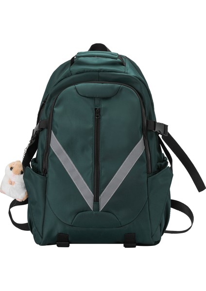 Yeni Sokak Tarzı Büyük Kapasiteli Okul Çantası Günlük Kullanıma Uygun Birleşik Omuz Çantası Genel Lise ve Üniversite Erkek ve Kadın Çantası Y312 (Yurt Dışından)