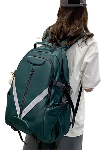 Yeni Sokak Tarzı Büyük Kapasiteli Okul Çantası Günlük Kullanıma Uygun Birleşik Omuz Çantası Genel Lise ve Üniversite Erkek ve Kadın Çantası Y312 (Yurt Dışından) fiyatları