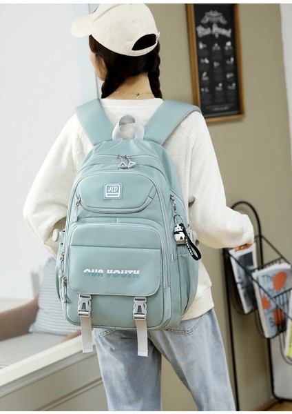 Kız Ortaokul Okul Çantası/lise Öğrencisi Büyük Kapasiteli Sırt Çantası/üniversite Öğrencisi Hafif Sırt Çantası Y322 (Yurt Dışından) fiyatları