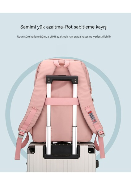 Kız Ortaokul Okul Çantası/lise Öğrencisi Büyük Kapasiteli Sırt Çantası/üniversite Öğrencisi Hafif Sırt Çantası Y322 (Yurt Dışından) fırsatları