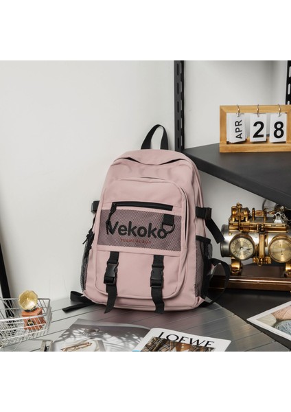 Erkek ve Kız Ortaokul Öğrenci Sırt Çantası, Lise ve Üniversite Öğrencisi Sokak Modası Omuz Çantası Y313 (Yurt Dışından)