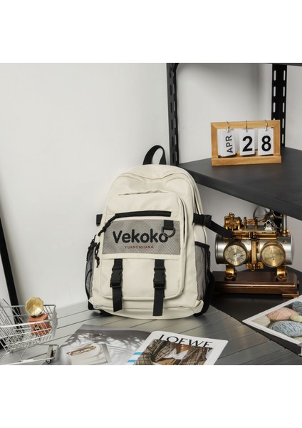 Erkek ve Kız Ortaokul Öğrenci Sırt Çantası, Lise ve Üniversite Öğrencisi Sokak Modası Omuz Çantası Y313 (Yurt Dışından)