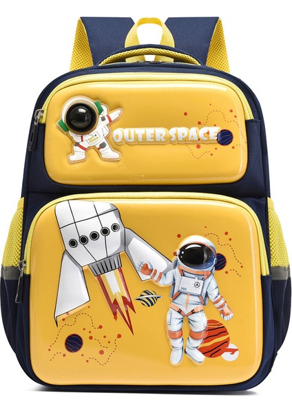 Erkek ve Kız Yeni Ilkokul Öğrenci Sırt Çantası Birinci ve Ikinci Sınıf Sevimli Çizgi Film Sert Kabuklu Çift Omuzlu Çanta Y330 (Yurt Dışından)
