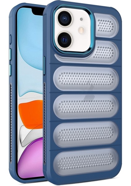 iPhone 11 Kılıf Airmax Cooling Armor Delikli Kapak
