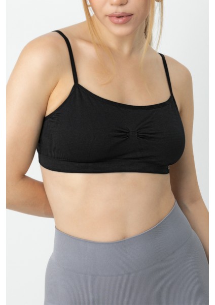 Seamless Ince Ayarlanabilir Askılı Kapsız Büstiyer