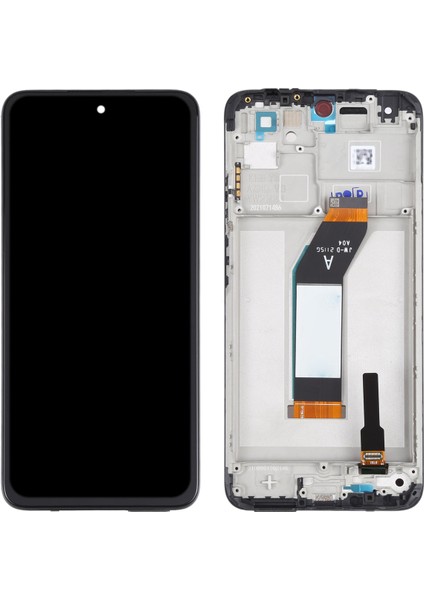 Çelik Pro Xiaomi Uyumlu 21121119SG Redmi 10 2022 Ekran LCD Dokunmatik Full Çıtalı