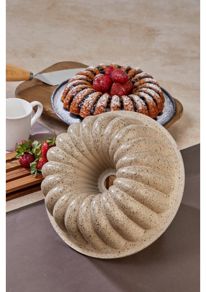 Lüx Granit Döküm Kek,pasta Kalıbı