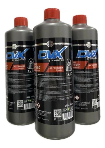 Dvx -40 Organik Kırmızı Antifriz 1 Lt.
