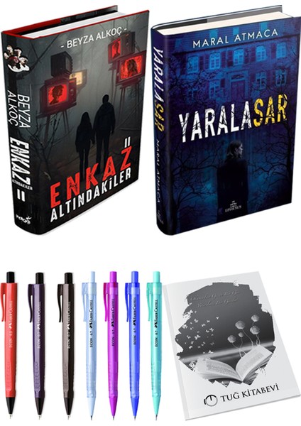 Enkaz Altındakiler 2-Ruh Kadehi + Kalem + Not Defteri