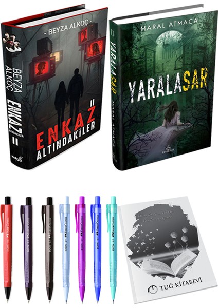 Enkaz Altındakiler 2-Siyah Kuğu + Kalem + Not Defteri