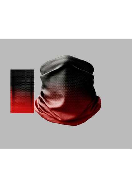 Datwork Tasarımlı Motorcu Çok Amaçlı Outdoor Boyunluk Unisex Bandana