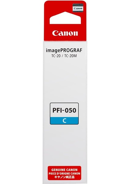 PFI-050 C Mavi Mürekkep Kartuşu