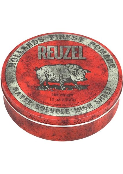 Red Pomade Water Soluble Parlak Ve Güçlü Tutuş 340gr