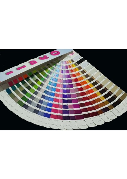 Oyalı Suni Ipek Renk Kartelası