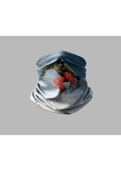 Kayak & Dağ Tasarımlı Motorcu Çok Amaçlı Outdoor Boyunluk Unisex Bandana