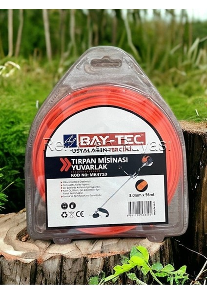 Tırpan Teli, Kaliteli Kullanışlı, Yuvarlak, 3,0mm*56 mt modelleri